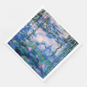 Serviette En Papier Water Lilies by Claude Monet (Coin)