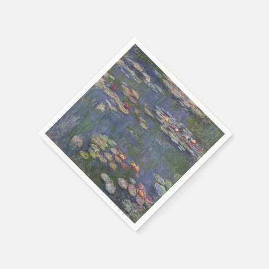 Serviette En Papier Water Lilies by Claude Monet (Coin)