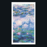 Serviette En Papier Water Lilies by Claude Monet<br><div class="desc">Water Lys par Claude Monet. S'il vous plaît visitez mon magasin pour un design plus intéressant et plus de choix de couleurs. => zazzle.com/iwheels*</div>