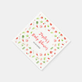 Serviette En Papier Watermelon and Pomegranate Baby Shower (Coin)