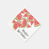 Serviette En Papier Watermelon Happy Anniversaire papier serviettes (Coin)