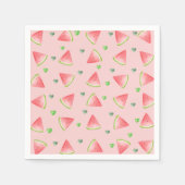 Serviette En Papier Watermelon Love Motif (Devant)
