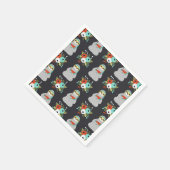 Serviette En Papier Watermelon Motif (Coin)