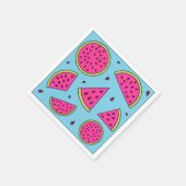 Serviette En Papier Watermelon Napkins (Coin)