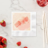 Serviette En Papier Watermelon Popsicle (En situation)