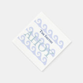 Serviette En Papier Waves (Coin)