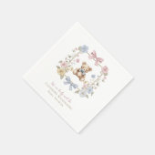 Serviette En Papier we can bearly wait baby shower (Coin)