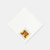 Serviette En Papier We Can Bearly Wait! Simple Hand Drawn Baby Shower (Coin)