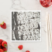 Serviette En Papier Weathered birch trunk (En situation)