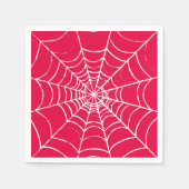 Serviette En Papier Web rose (Devant)