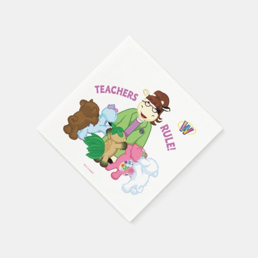 Serviette En Papier Webkinz : Les enseignants gouvernent ! (Coin)