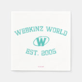 Serviette En Papier Webkinz World Est. 2005 (Devant)