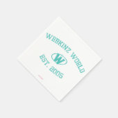 Serviette En Papier Webkinz World Est. 2005 (Coin)