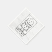 Serviette En Papier Wedding Anniversary Party Electrical Socket  (Coin)