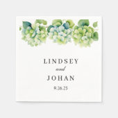 Serviette En Papier Wedding Paper (Devant)