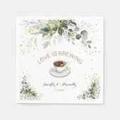 Serviette En Papier Wedding shower Café Bar (Devant)