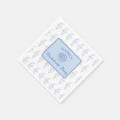 Serviette En Papier Week-end de célibataire de plage de grand-mère côt (Coin)