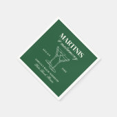 Serviette En Papier Week-end de maris et mariage (Coin)