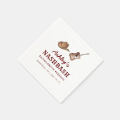 Serviette En Papier Week-end d'enterrement de vie de jeune fille Nash (Coin)