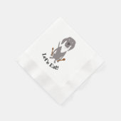 Serviette En Papier Weim Chef Weimaraner Gray Ghost Chien Cook (Coin)