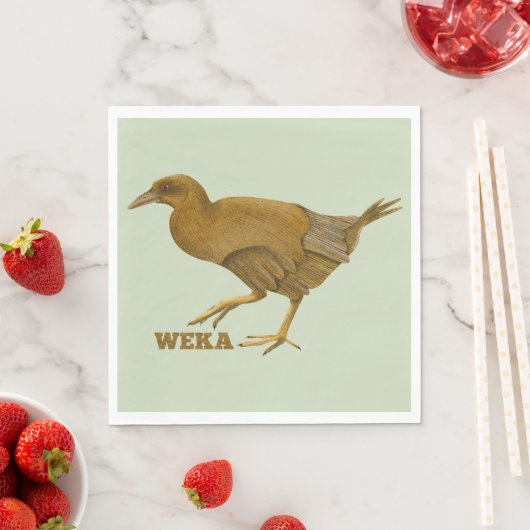 Serviette En Papier Weka New Zealand Bird (En situation)