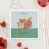 Serviette En Papier Weka New Zealand Bird (En situation)