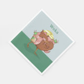 Serviette En Papier Weka New Zealand Bird (Coin)