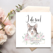 Serviette En Papier Welsh Corgi Chien Mariage Cocktail Napkins
