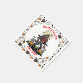 Serviette En Papier 🐺 Werewolf Halloween serviettes 🎃 💀 (Coin)
