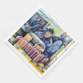 Serviette En Papier What I Saw (Coin)