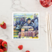 Serviette En Papier What I Saw (En situation)