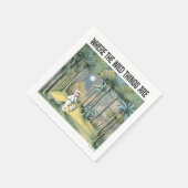 Serviette En Papier Where The Wild Things Are | Scène 4 (Coin)