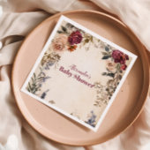 Serviette En Papier Whimsical Baby in Bloom Fleur sauvage