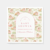 Serviette En Papier Whimsical Fairy Baby Shower (Devant)
