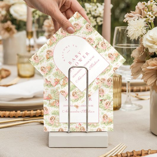 Serviette En Papier Whimsical Fairy Baby Shower