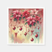 Serviette En Papier Whimsical Festitia Baubles Découpage (Devant)