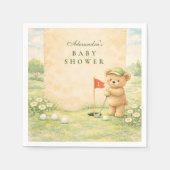 Serviette En Papier Whimsical Golf Story Baby Shower (Devant)