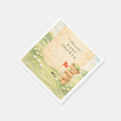 Serviette En Papier Whimsical Golf Story Baby Shower (Coin)