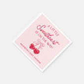 Serviette En Papier Whimsical Little Sweetheart Baby Shower (Coin)