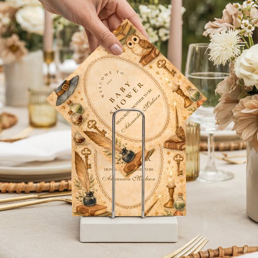 Serviette En Papier Whimsical Wizard Magic Baby Shower