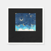 Serviette En Papier Whimsigoth Nuages Sun Moon Witchy Classic (Devant)