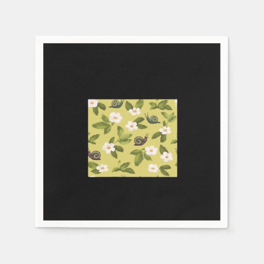 Serviette En Papier Whimsigoth Snail Classic (Devant)