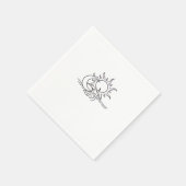 Serviette En Papier Whimsigoth Sun Sea Witchy (Coin)