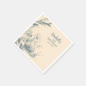 Serviette En Papier Whimsland Garden Thé Anniversaire (Coin)