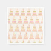 Serviette En Papier Whimsy & Wishes Birthday Cake (Devant)