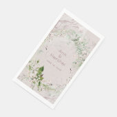 Serviette En Papier Whisch & Blush 2 Mariage Diner Napkins (Coin)