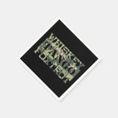 Serviette En Papier Whiskey Tango Foxtrot WTF Camouflage vert (Coin)