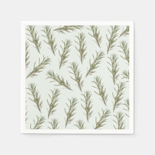 Serviette En Papier Whispers de romarin