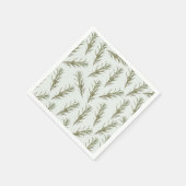 Serviette En Papier Whispers de romarin (Coin)