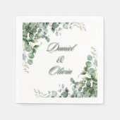 Serviette En Papier "Whispers of Green" (Devant)